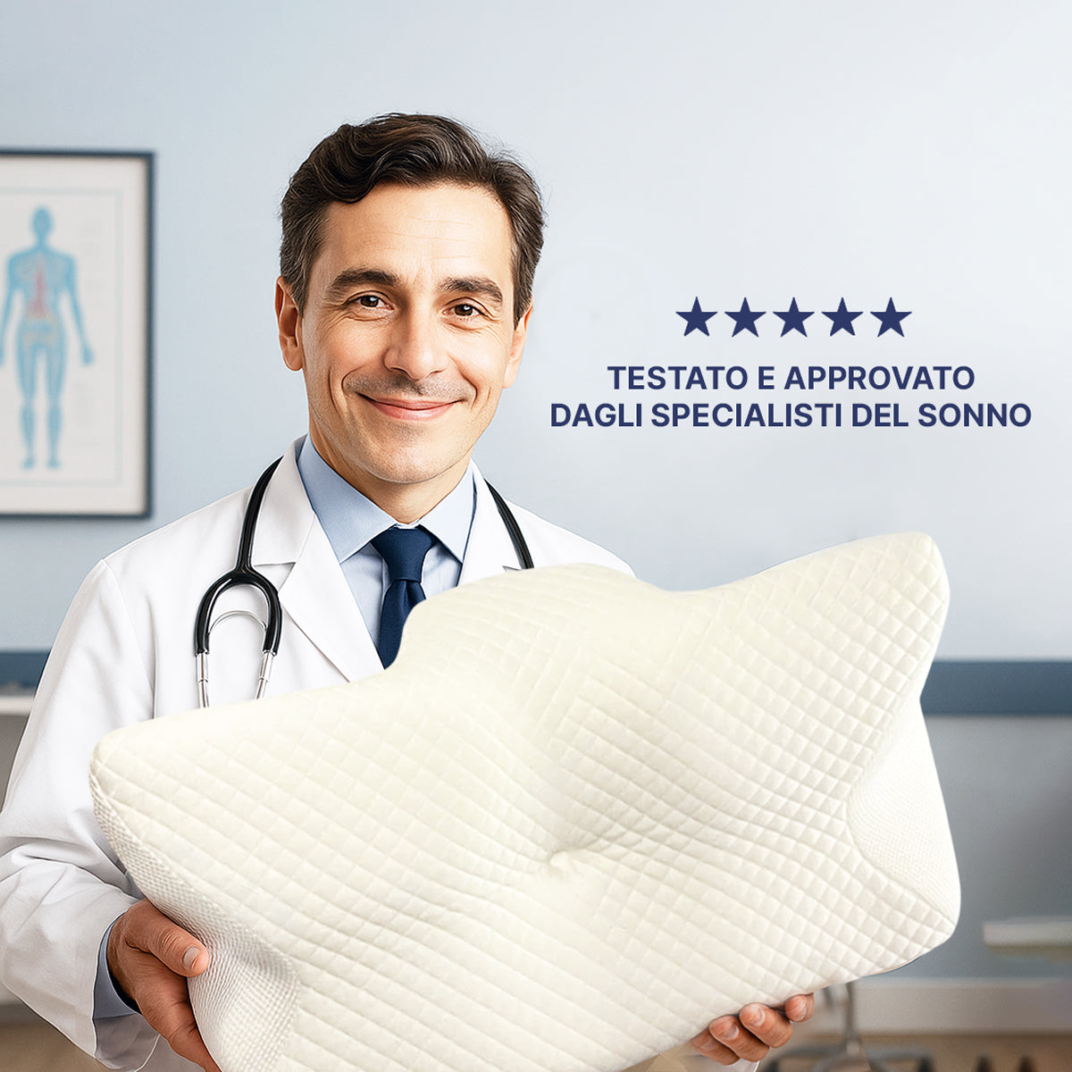 OrthoSleep™ Serenium - Sollievo Cervicale