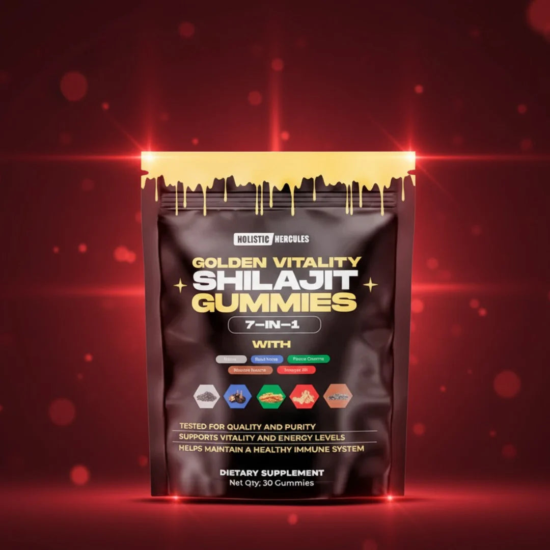 Golden Vitality Shilajit Gummies 7-in-1