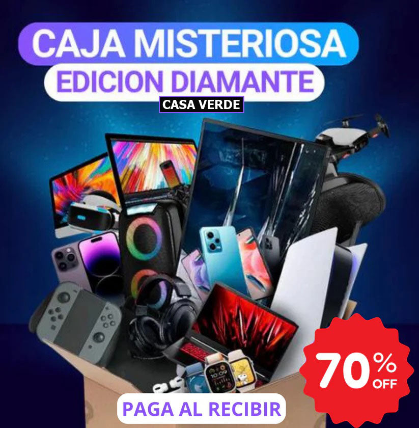 SOLO HOY PROMOCION SEPTIEMBRE Caja Misteriosa Tecnológica - [ÚLTIMAS UNIDADES DE LA OFERTA] F3