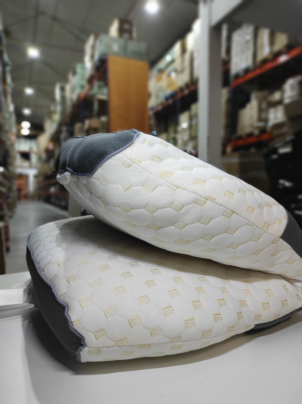 Cuscino ergonomico in maglia 3D