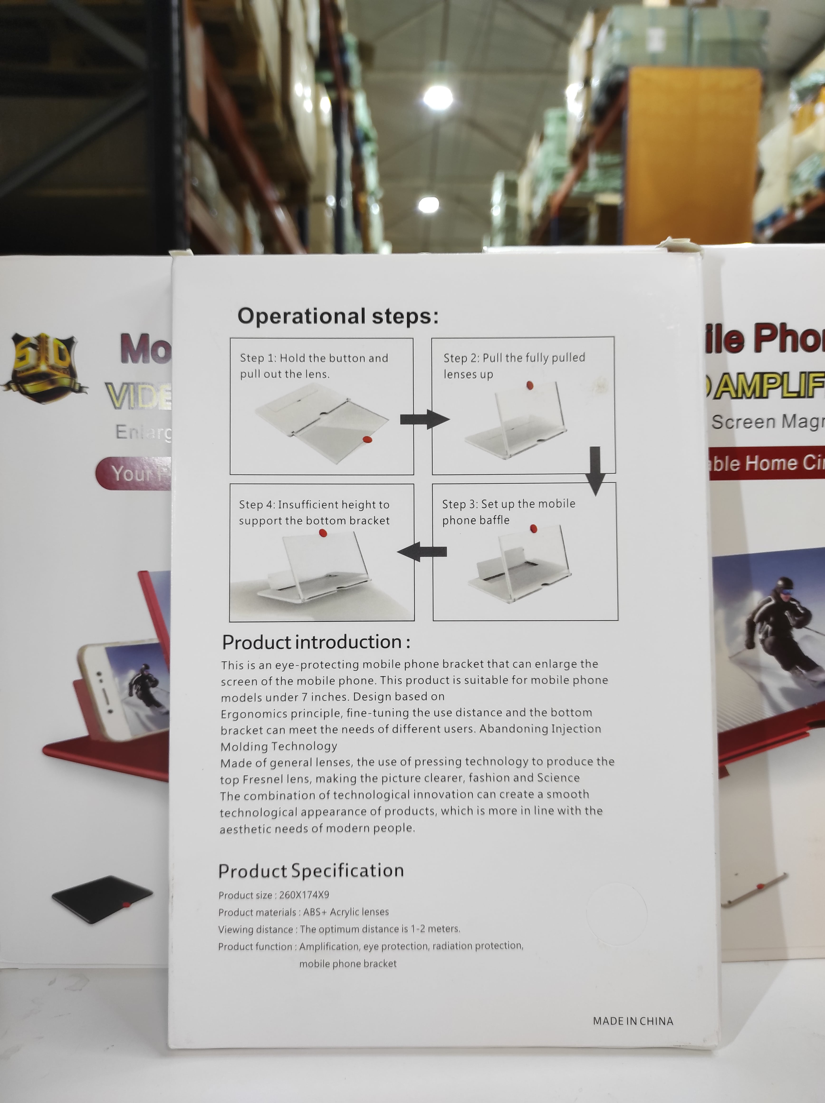 Occhiali PRO +100 marroni