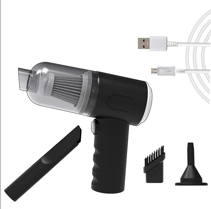 Aspirapolvere 3 in 1 portatile ricaricabile ad alta potenza