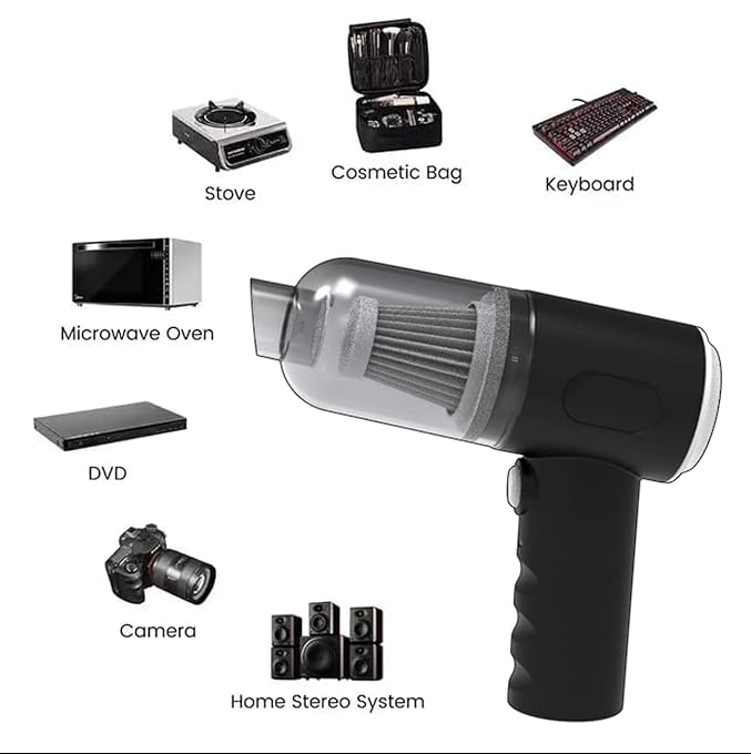 Aspirapolvere 3 in 1 portatile ricaricabile ad alta potenza