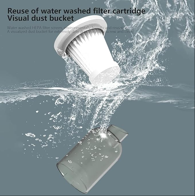 Aspirapolvere 3 in 1 portatile ricaricabile ad alta potenza