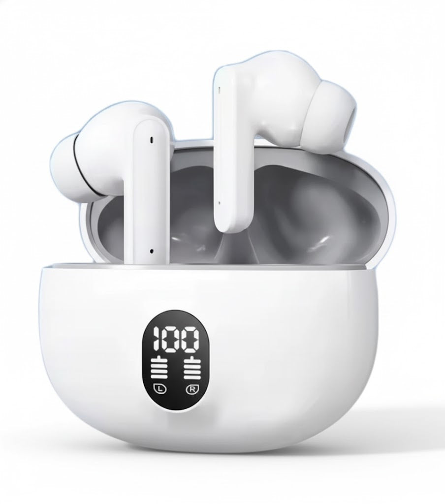 Cuffie wireless, Bluetooth, senza fili, a lunga distanza, audio 3D